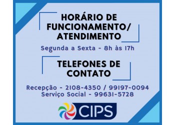 Horário de Funcionamento